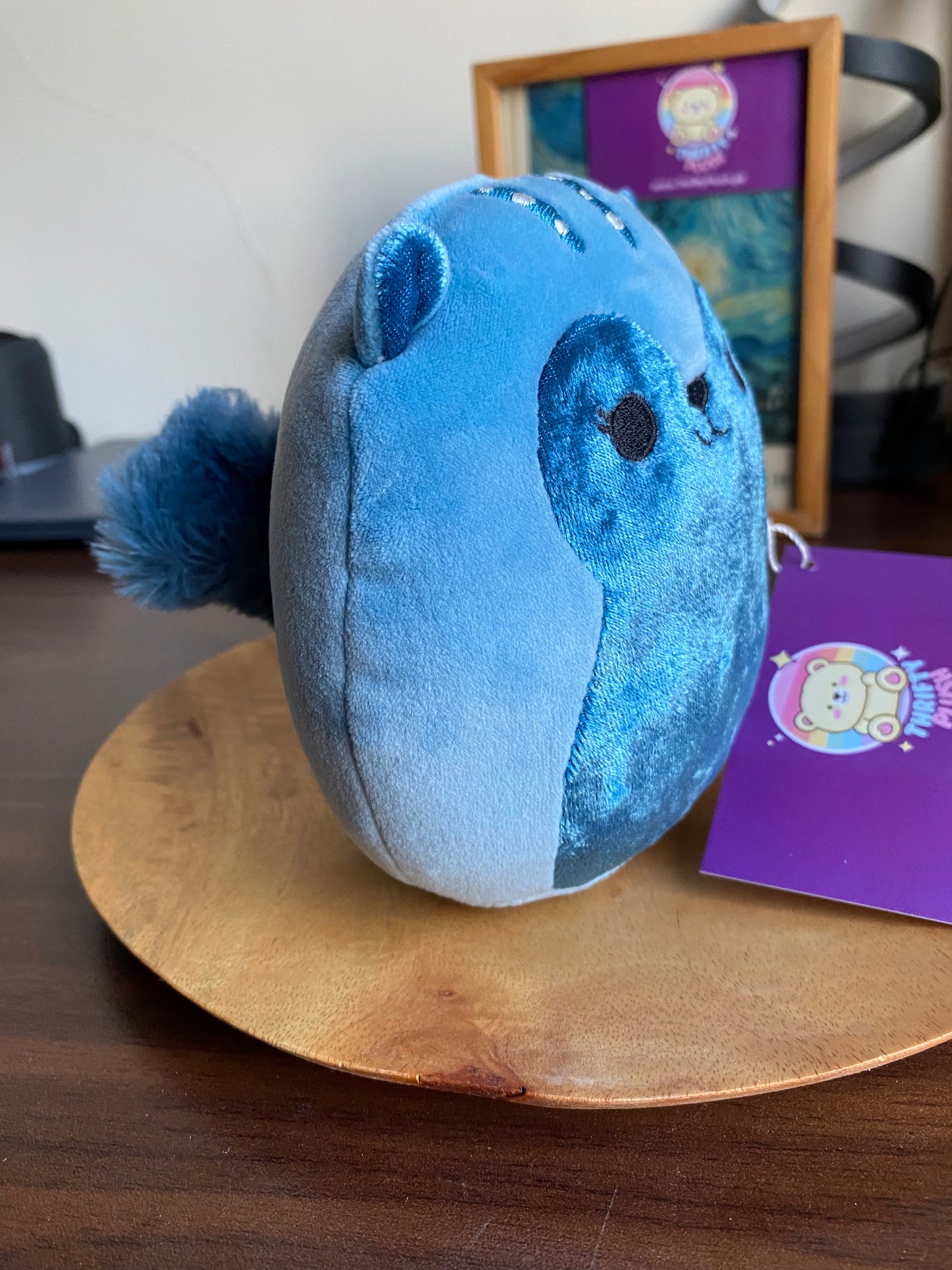 Brunhilda the Blue Squirrel Squishmallow Plush – Soft & Cuddly Collectible Toy
