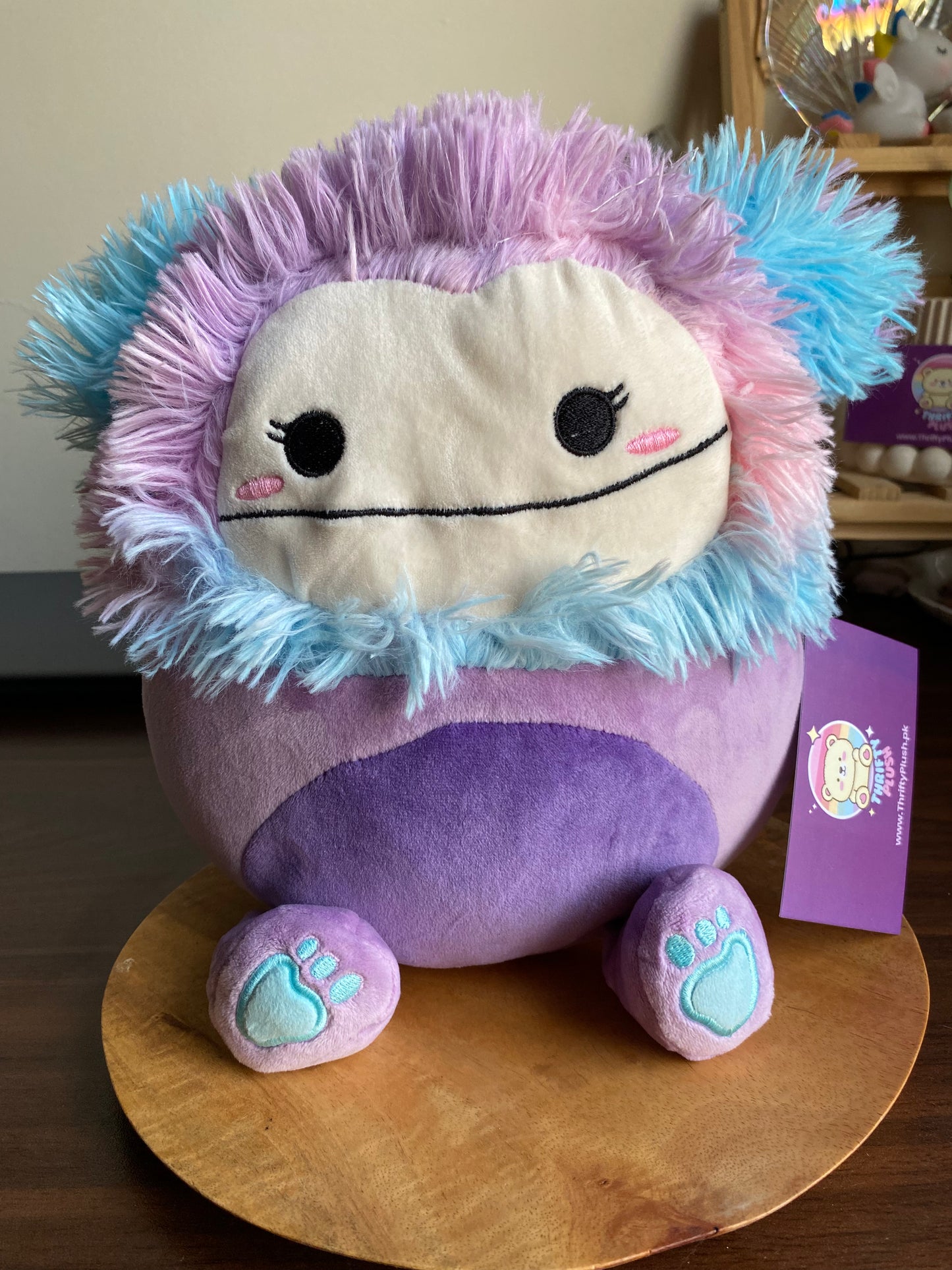 Eden the Purple Bigfoot Squishmallow Plush