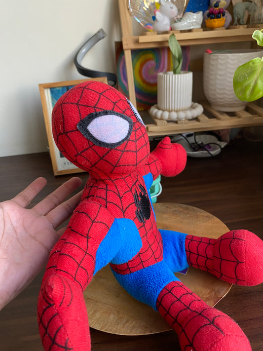 Spider-Man Super Soft Plush Toy – Thrifty Plush | Marvel Inspired Hero Cuddle Buddy