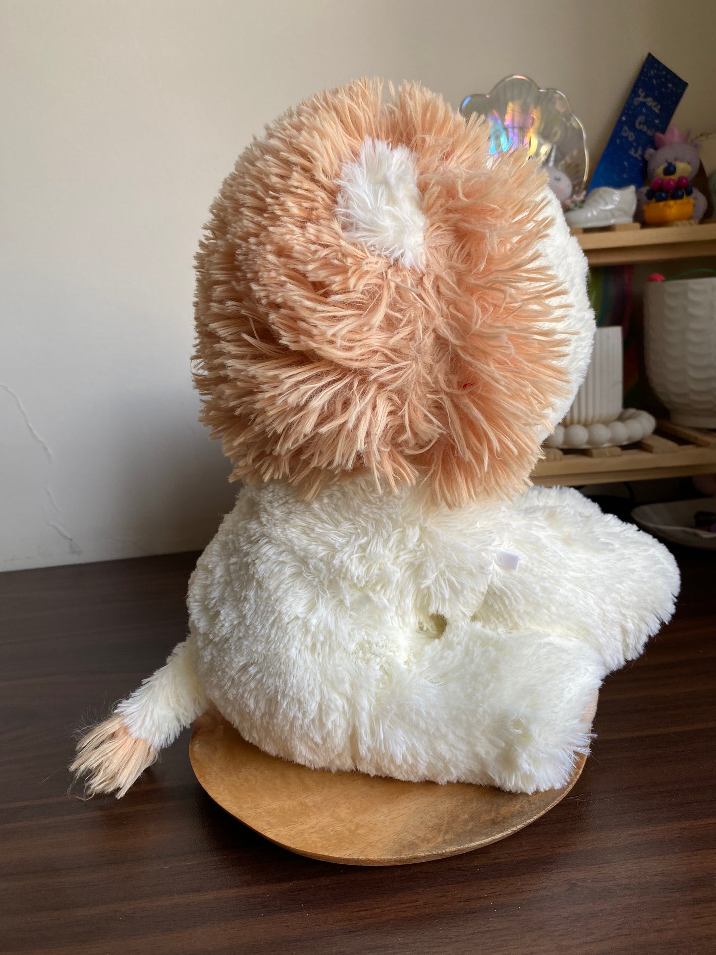 Rachel Zoe Bloomin’ Baby Lion Plush – 10” Soft Rattle Toy for