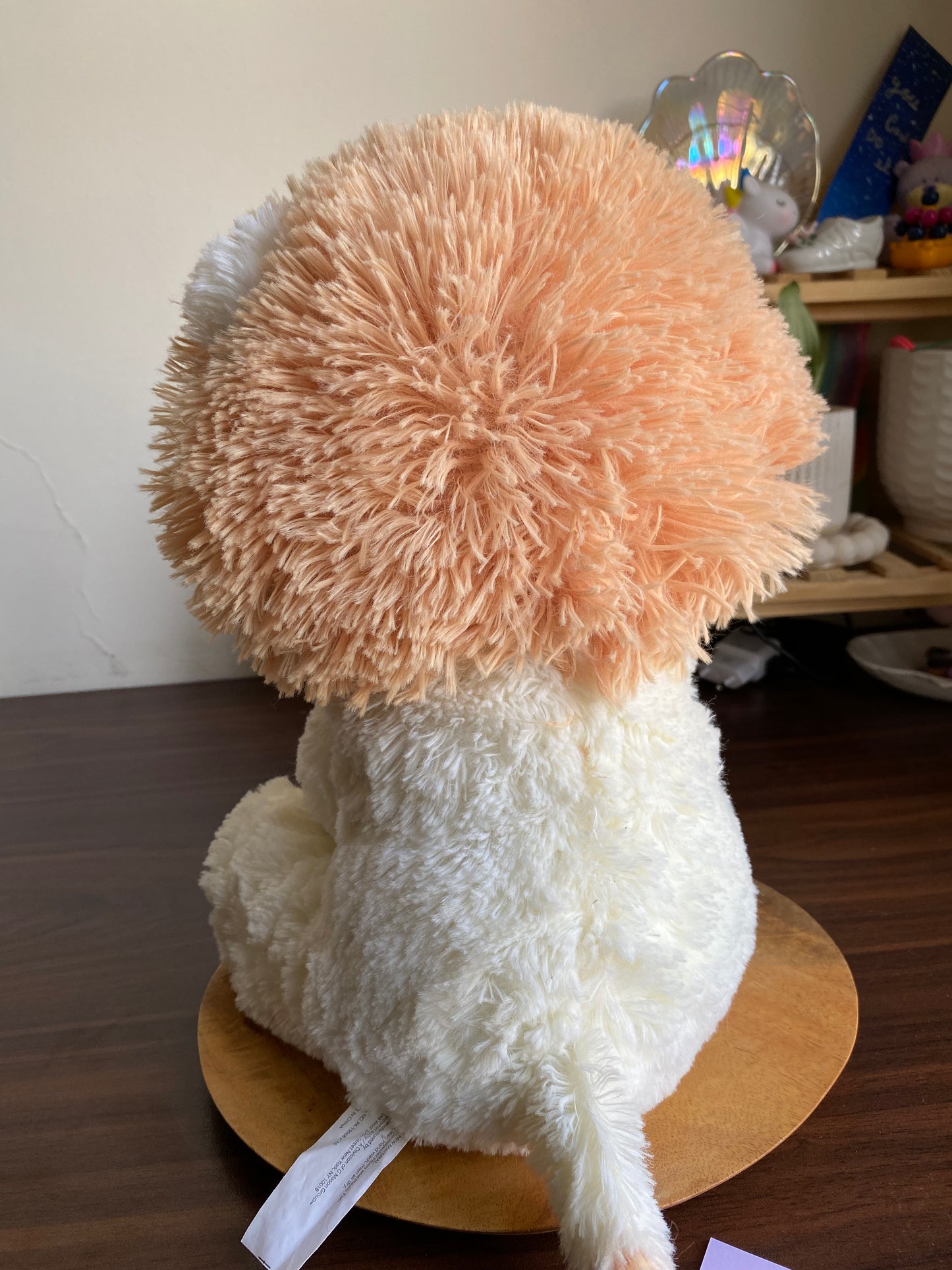 Rachel Zoe Bloomin’ Baby Lion Plush – 10” Soft Rattle Toy for