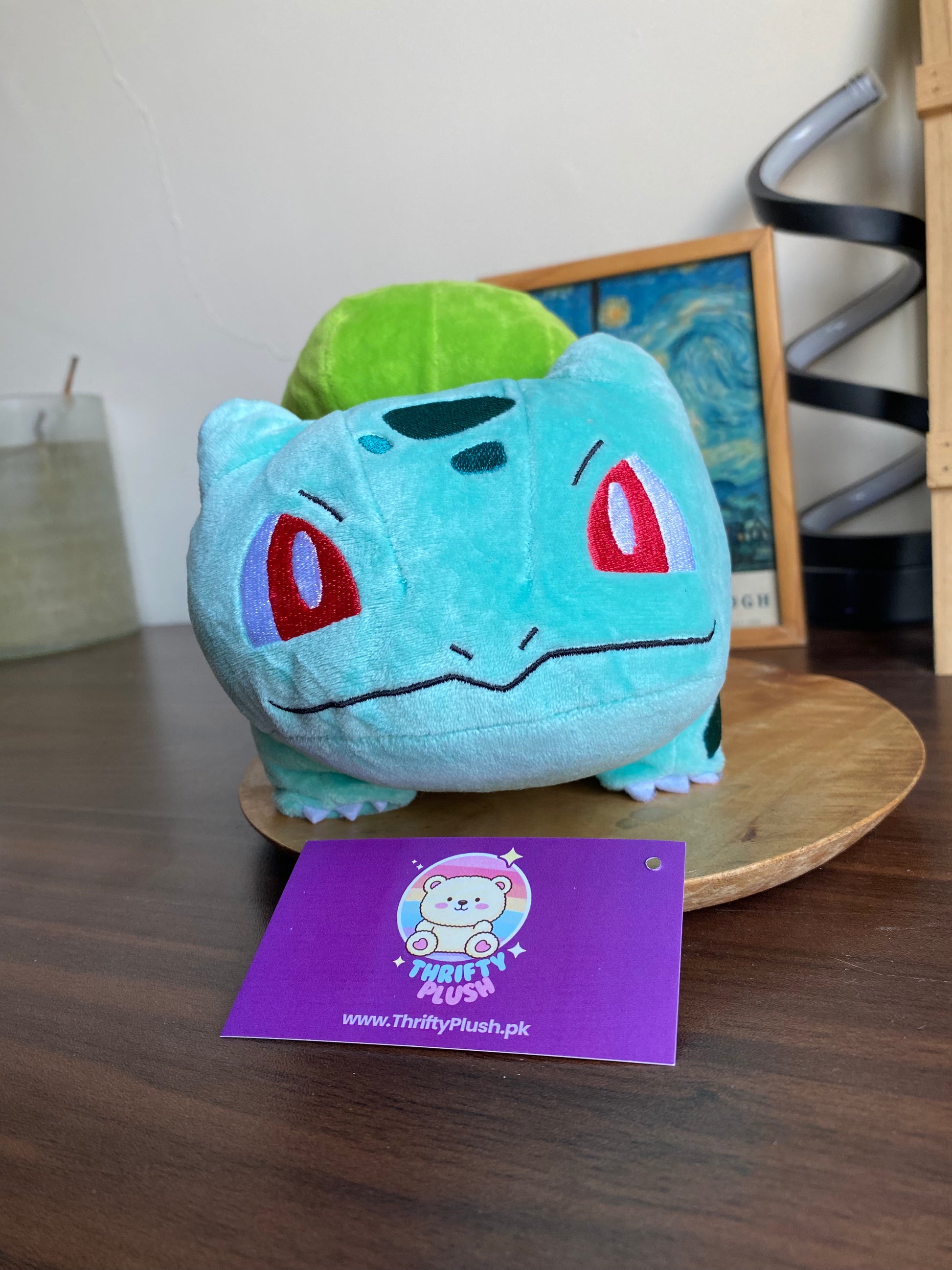 Bulbasaur plush toy soft green Pokémon stuffed toy 8 inch