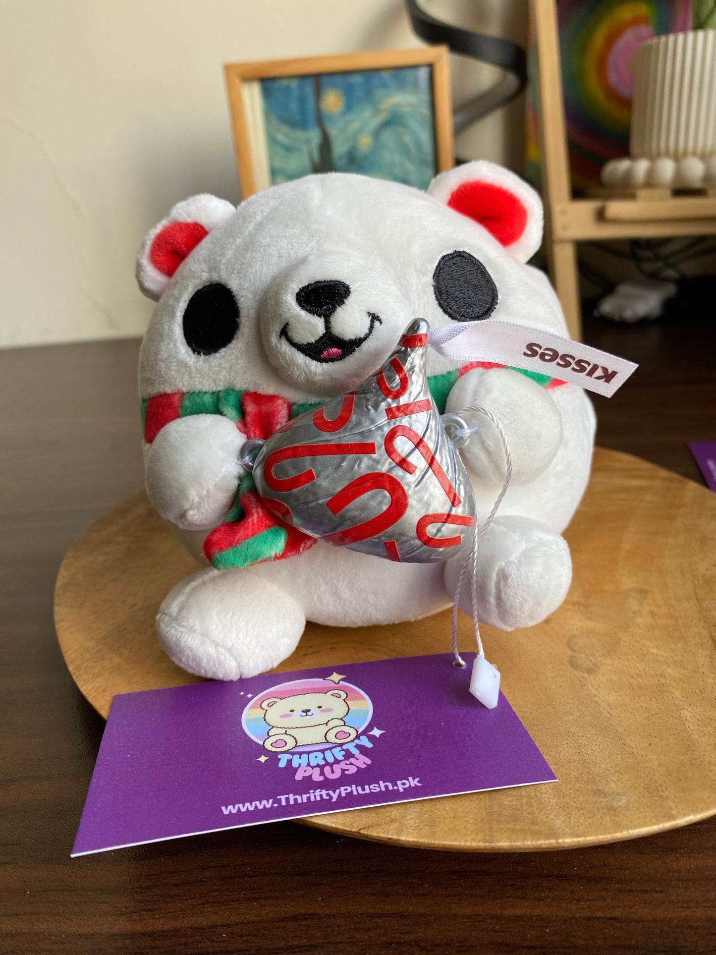 ZURU Snackles Christmas Polar Bear Plush 14 Inch with Mini Kisses – Limited Edition Holiday Toy