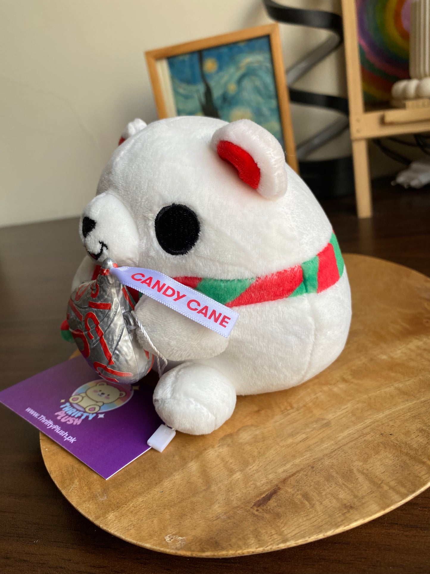 ZURU Snackles Christmas Polar Bear Plush 14” with Mini Kisses – Limited Editio