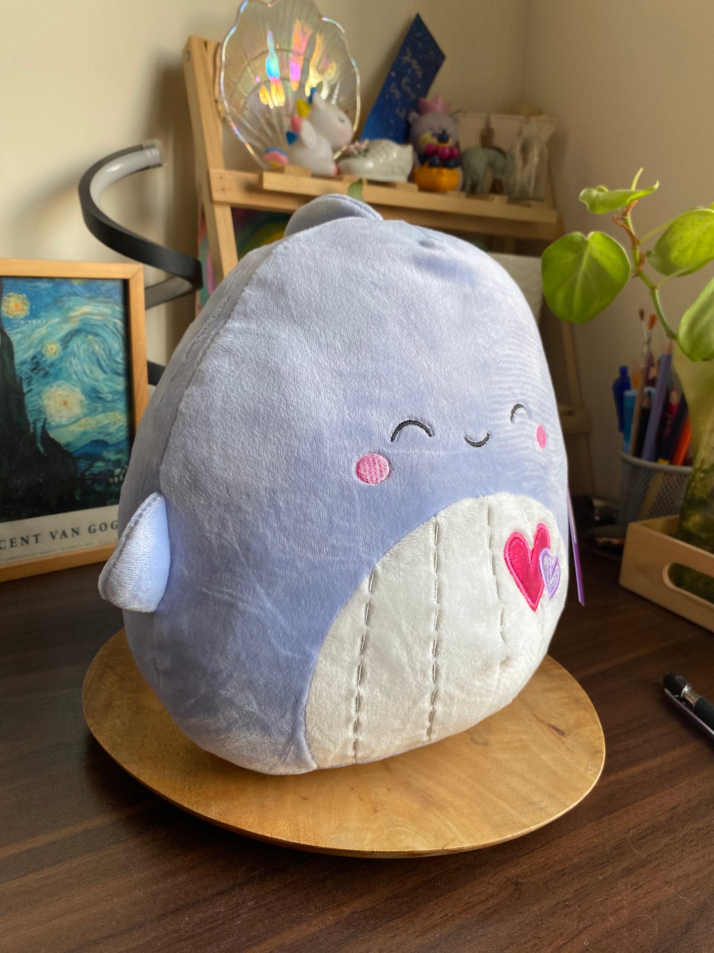 Samir the Whale 8” Valentine’s Day Squishmallow Plush –