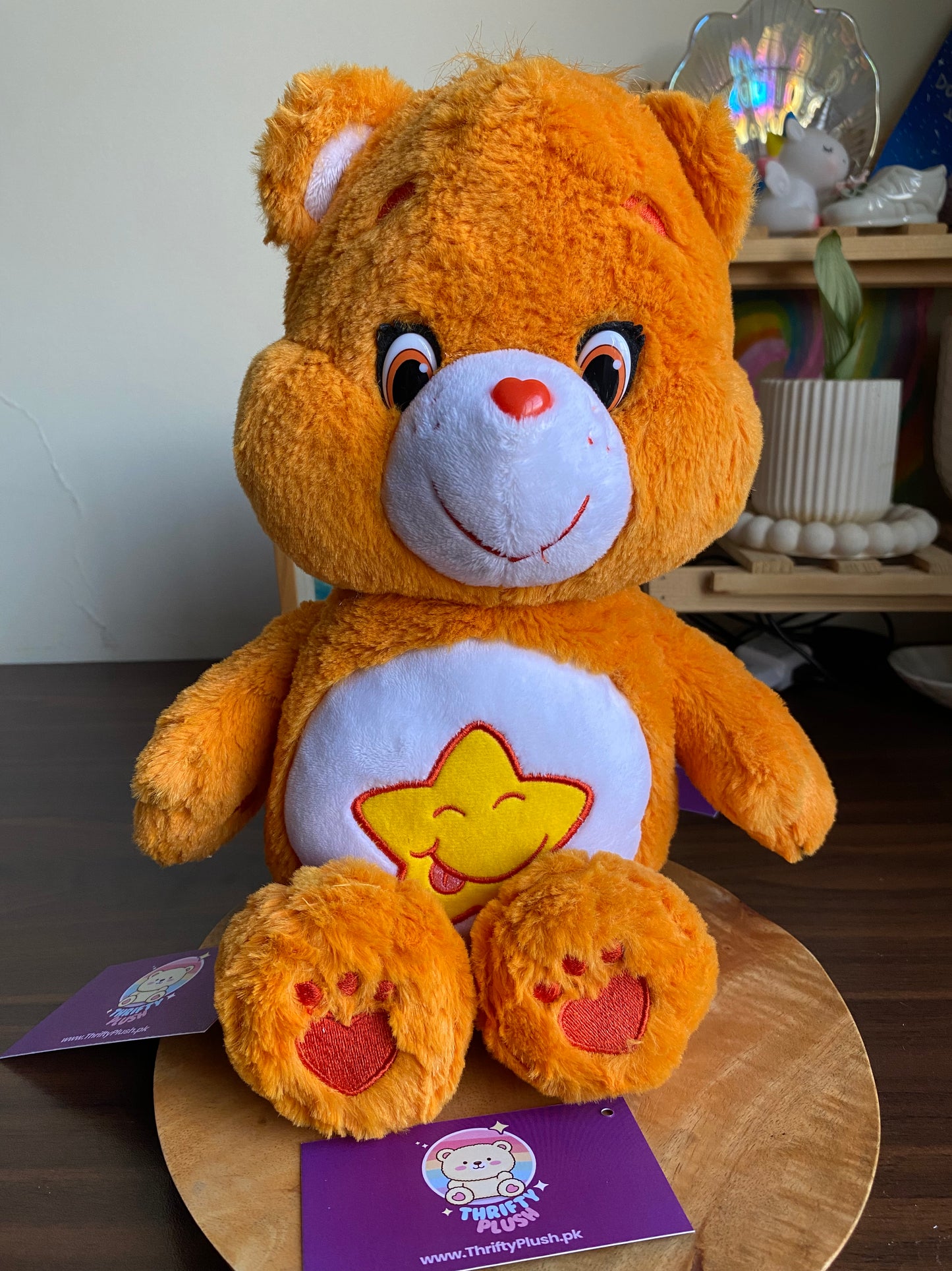 Care Bears Laugh-A-Lot Bear Plush –Orange Tedd