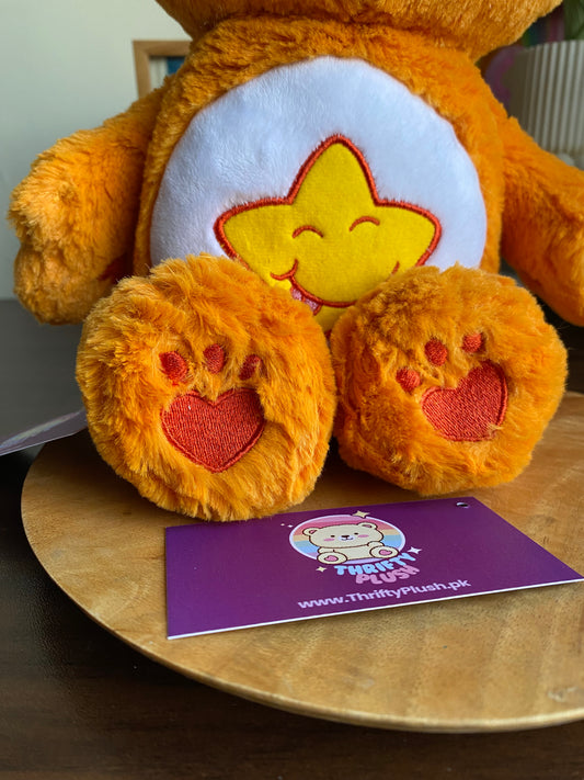 Care Bears Laugh-A-Lot Bear Plush –Orange Tedd