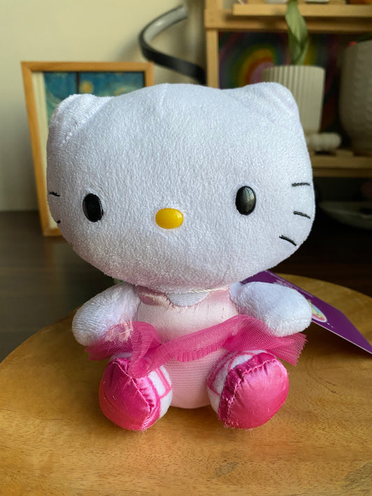 Ty Beanie Baby Hello Kitty Ballerina Plush 6” – Pink Ballet