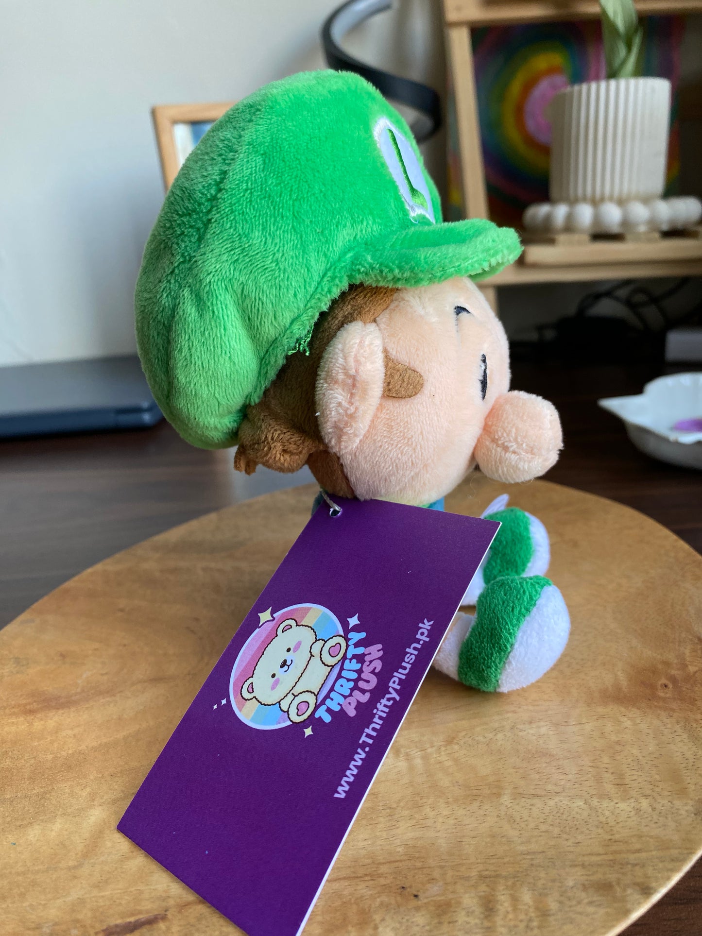 Baby Luigi Plush – Super Mario Bros Soft Toy | 6 Inch Collectible
