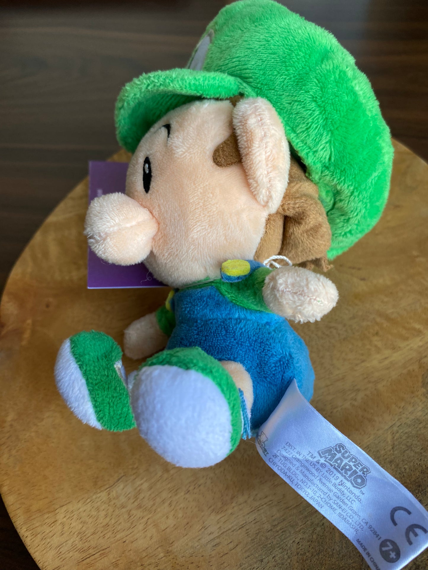 Baby Luigi Plush – Super Mario Bros Soft Toy | 6 Inch Collectible