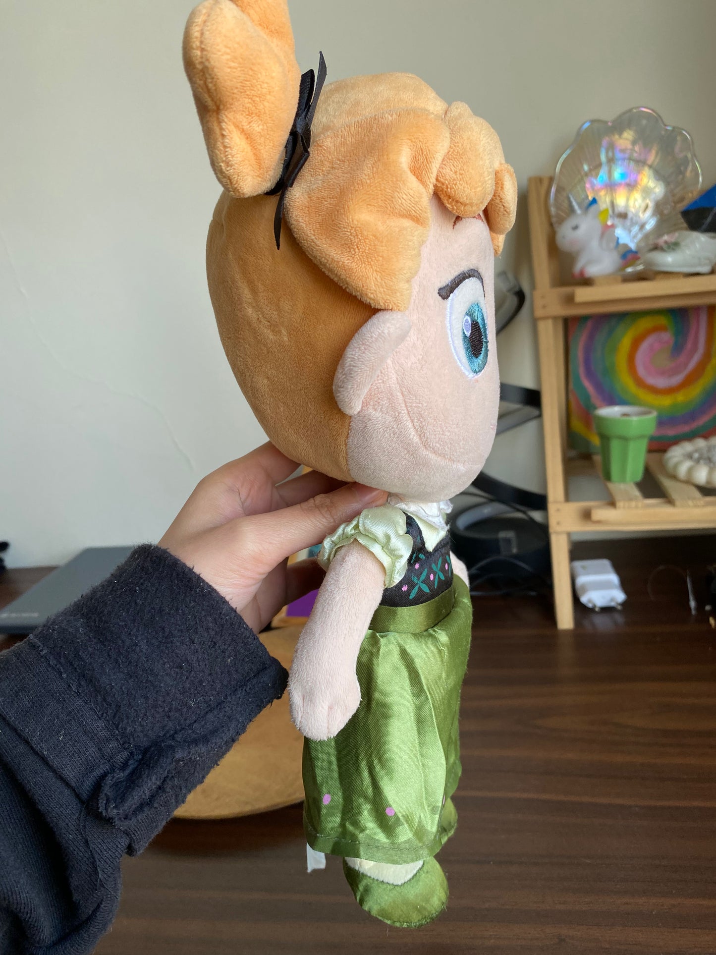 Disney Store Frozen Anna Toddler Plush Doll (12″) – Official Disney Soft Toy for Kids