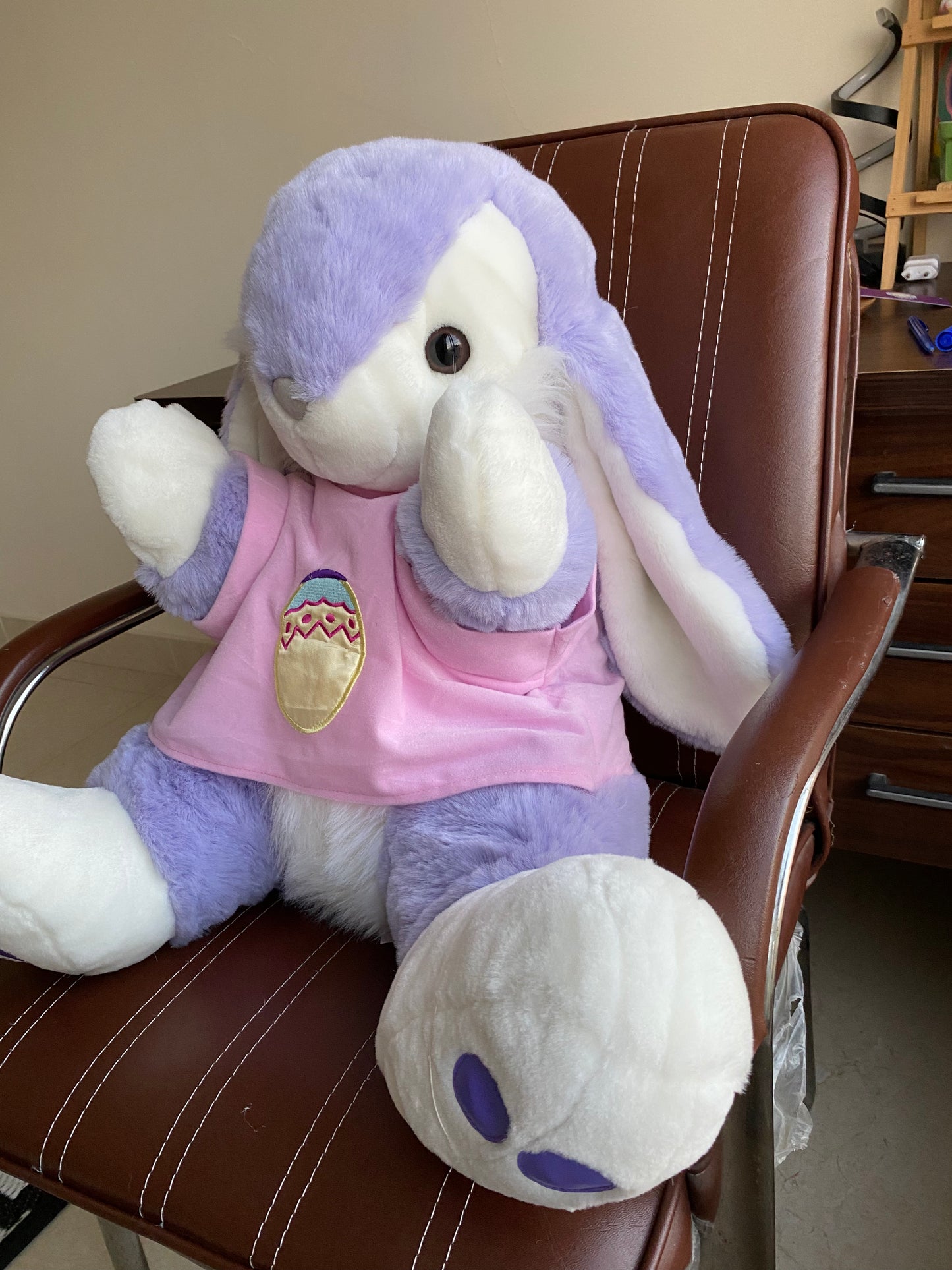 Huge cuddle bunny plush – best kids toy and décor ite