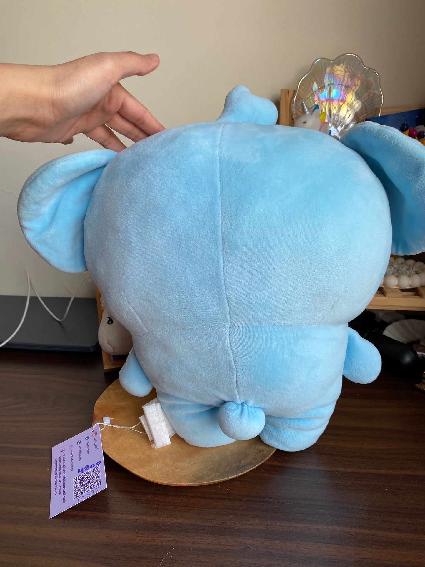 BT21 KOYA Plush Toy – Original Blue Soft Stuffed Doll for BTS Fans in Pakistan