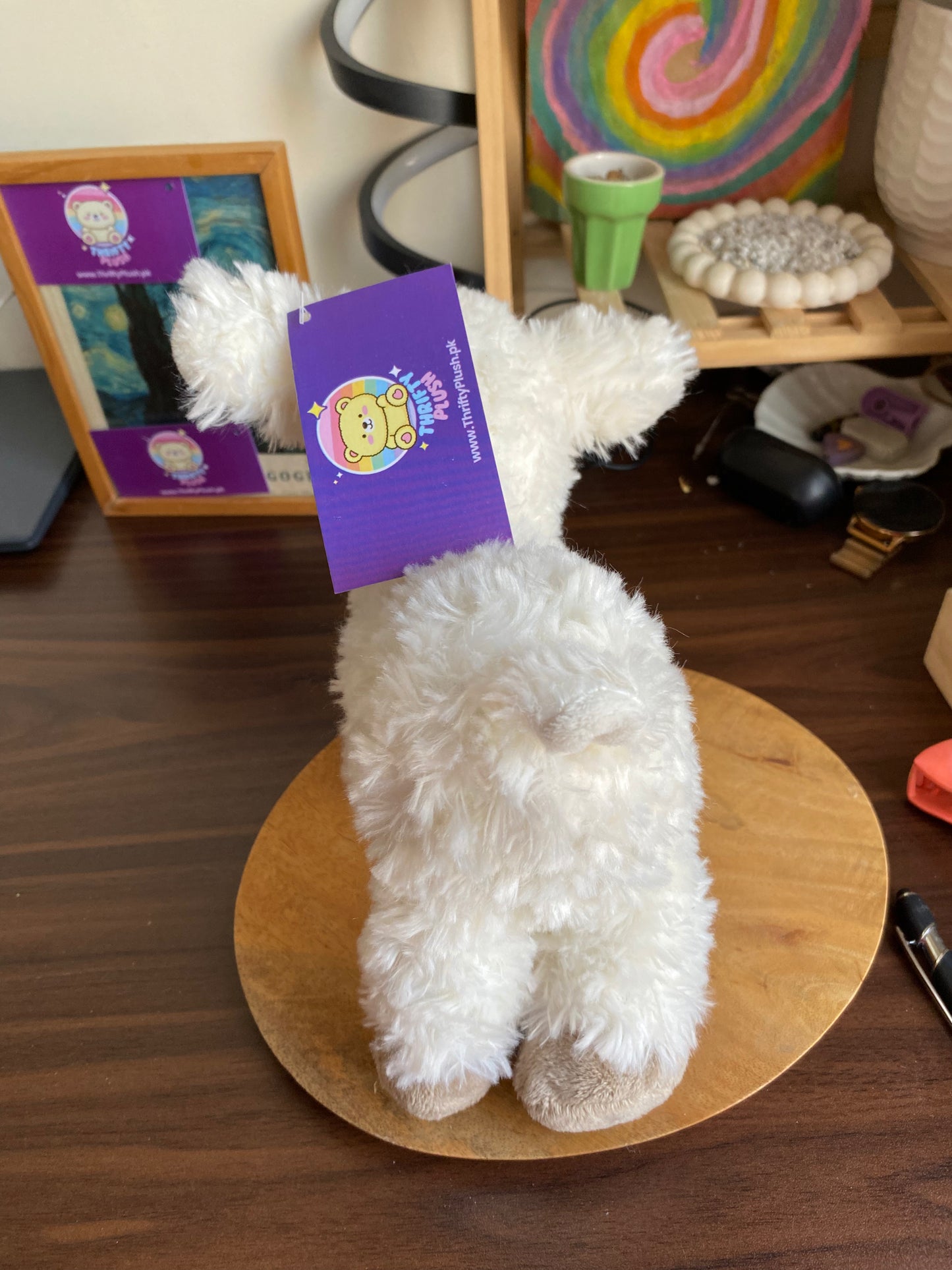 Shooky The Sheep 10-Inch Stuffed Animal Plush Toy | Soft Teddy for Kids & Gift in Pakistan