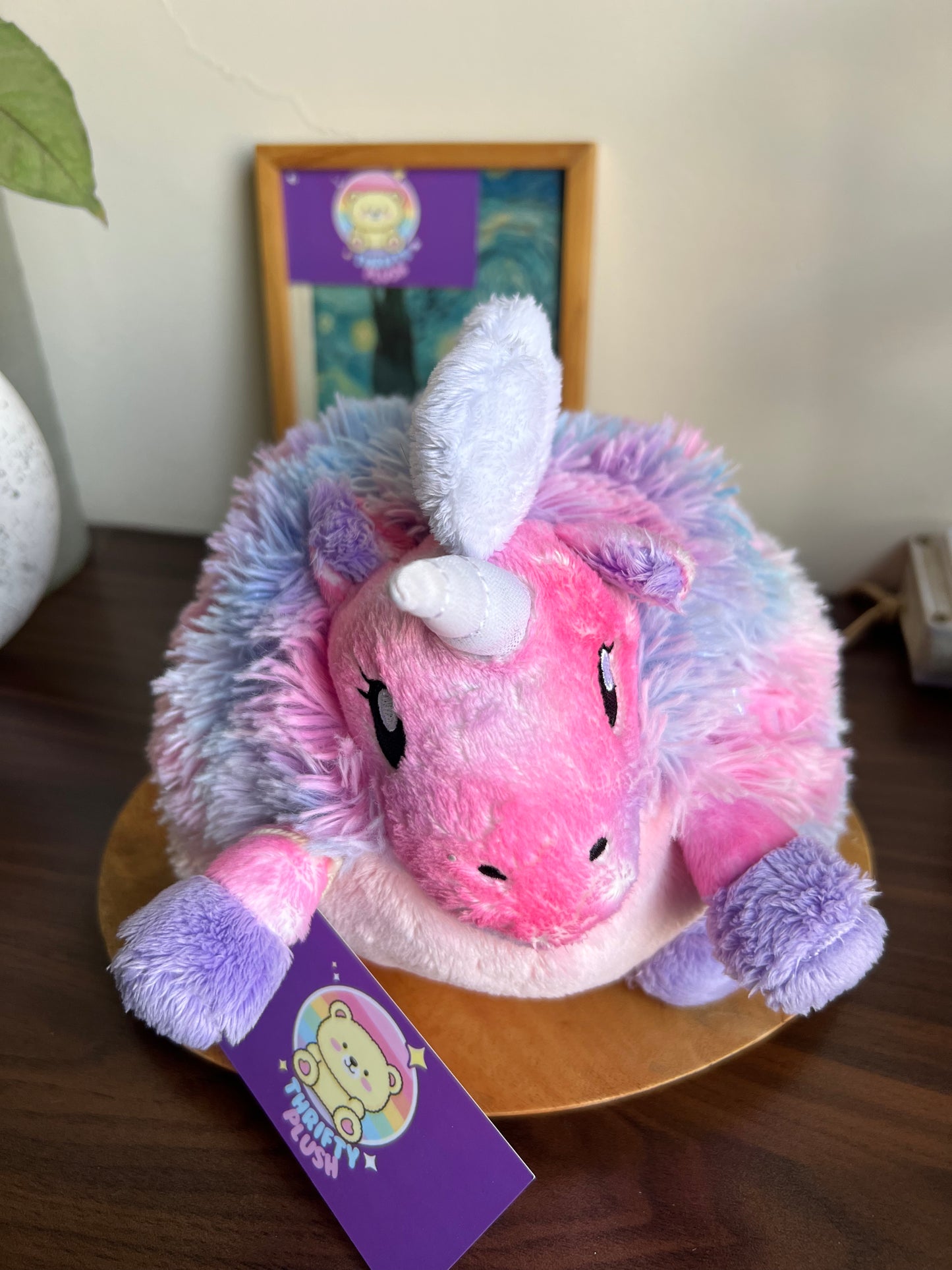 Squishable Cotton Candy Baby Unicorn,Plushie