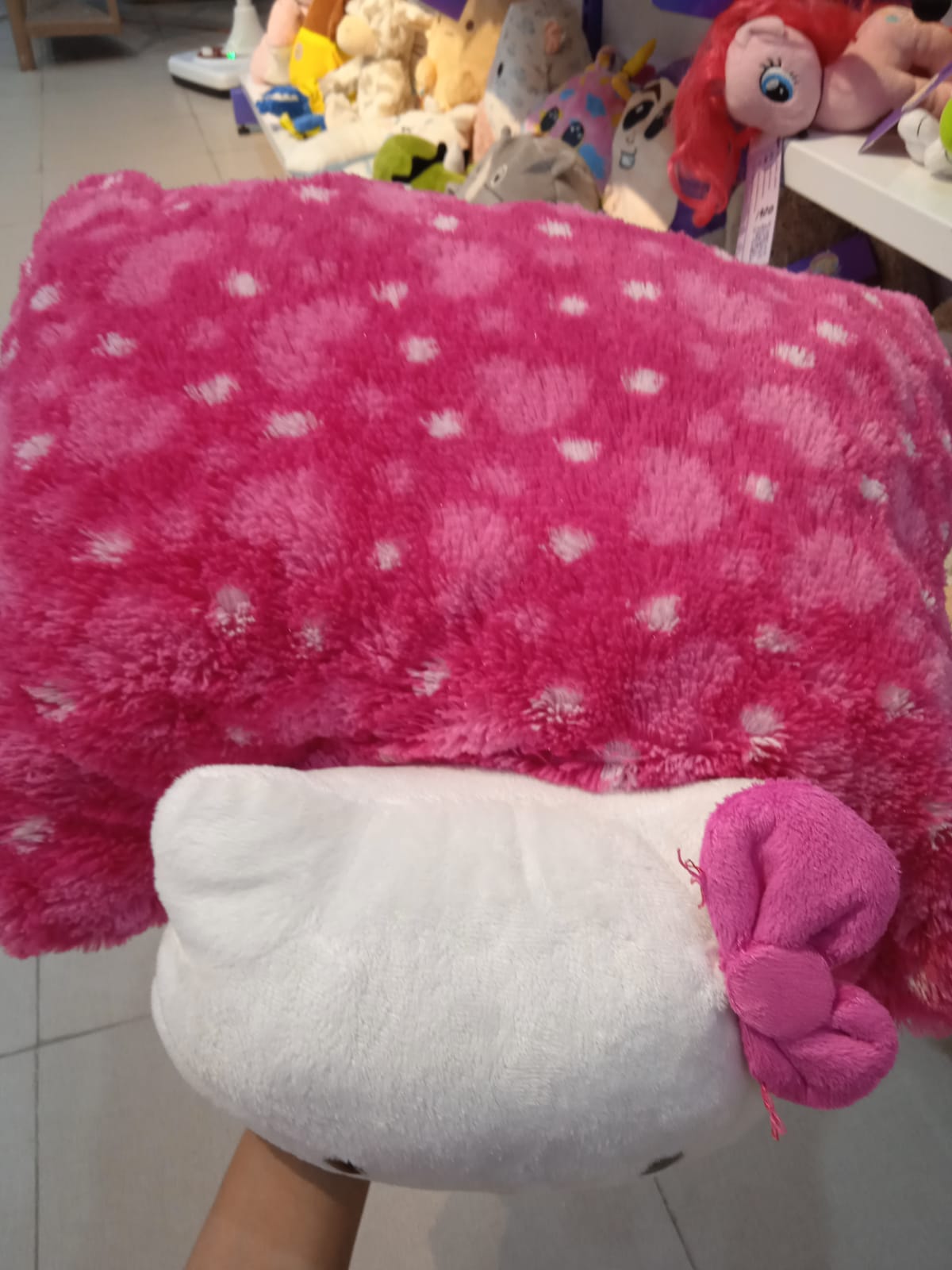 Hello Kitty Pink Hearts Dream Lites Pillow Pet Plush Toy
