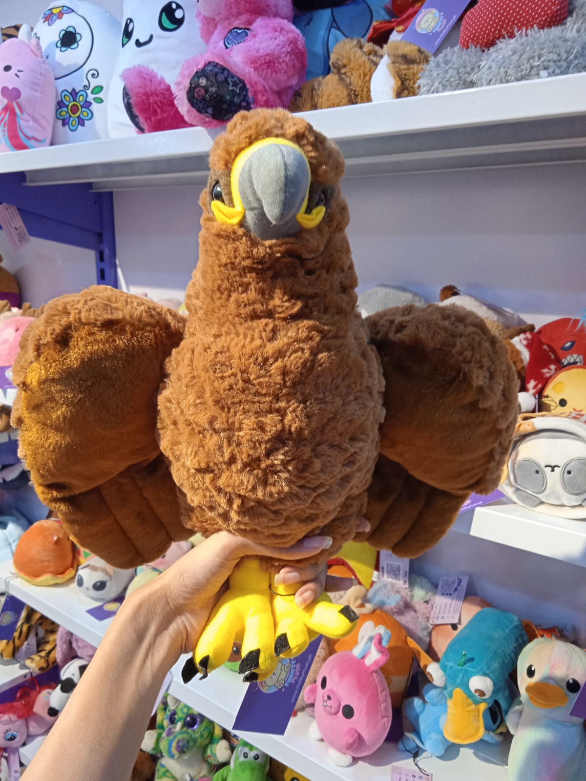 Golden Eagle Stuffed Animal Plush Toy
