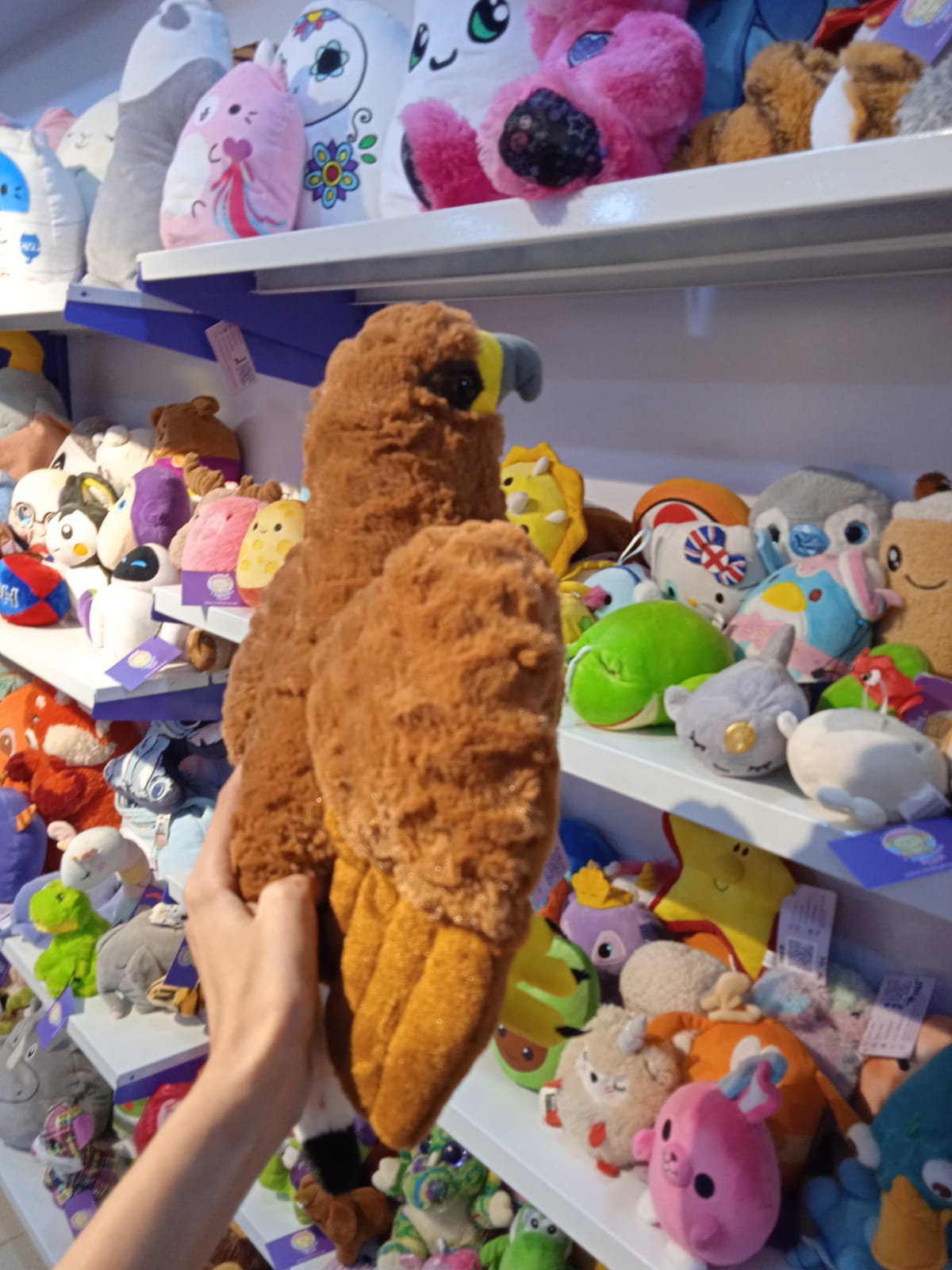 Golden Eagle Stuffed Animal Plush Toy