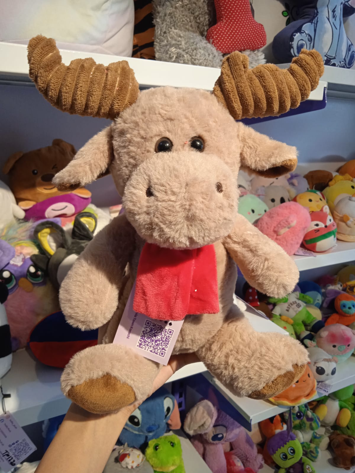 Brown Cow Plush Toy