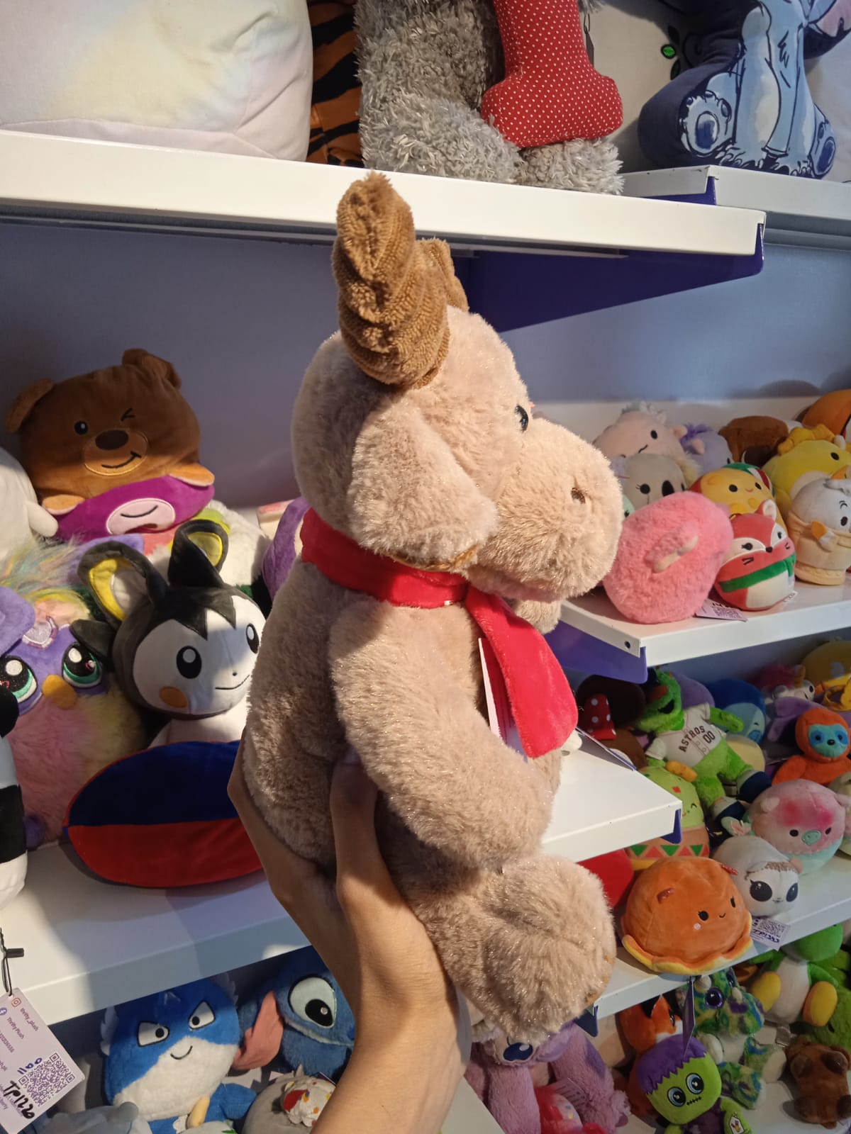 Brown Cow Plush Toy
