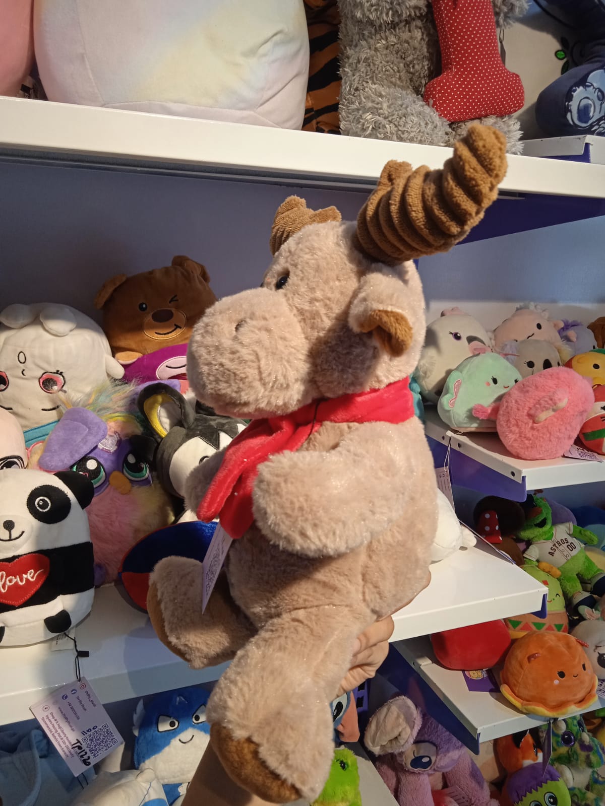 Brown Cow Plush Toy