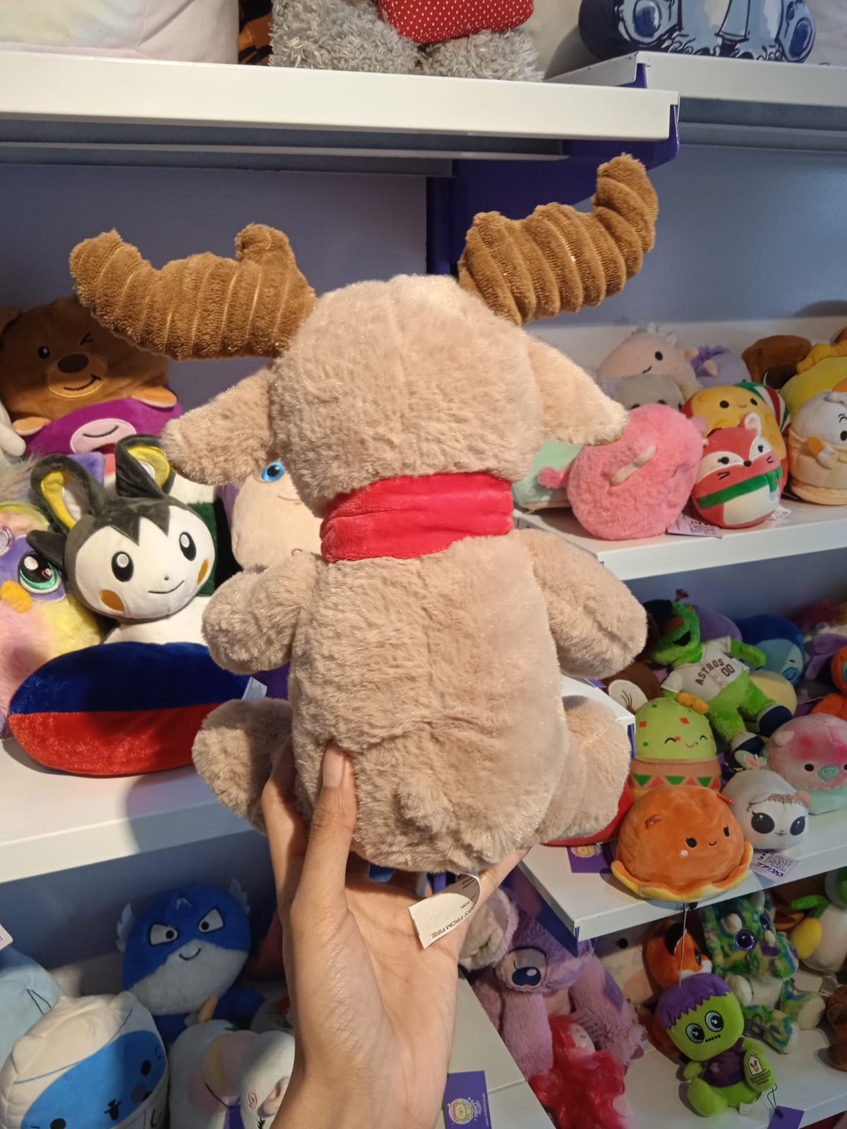 Brown Cow Plush Toy