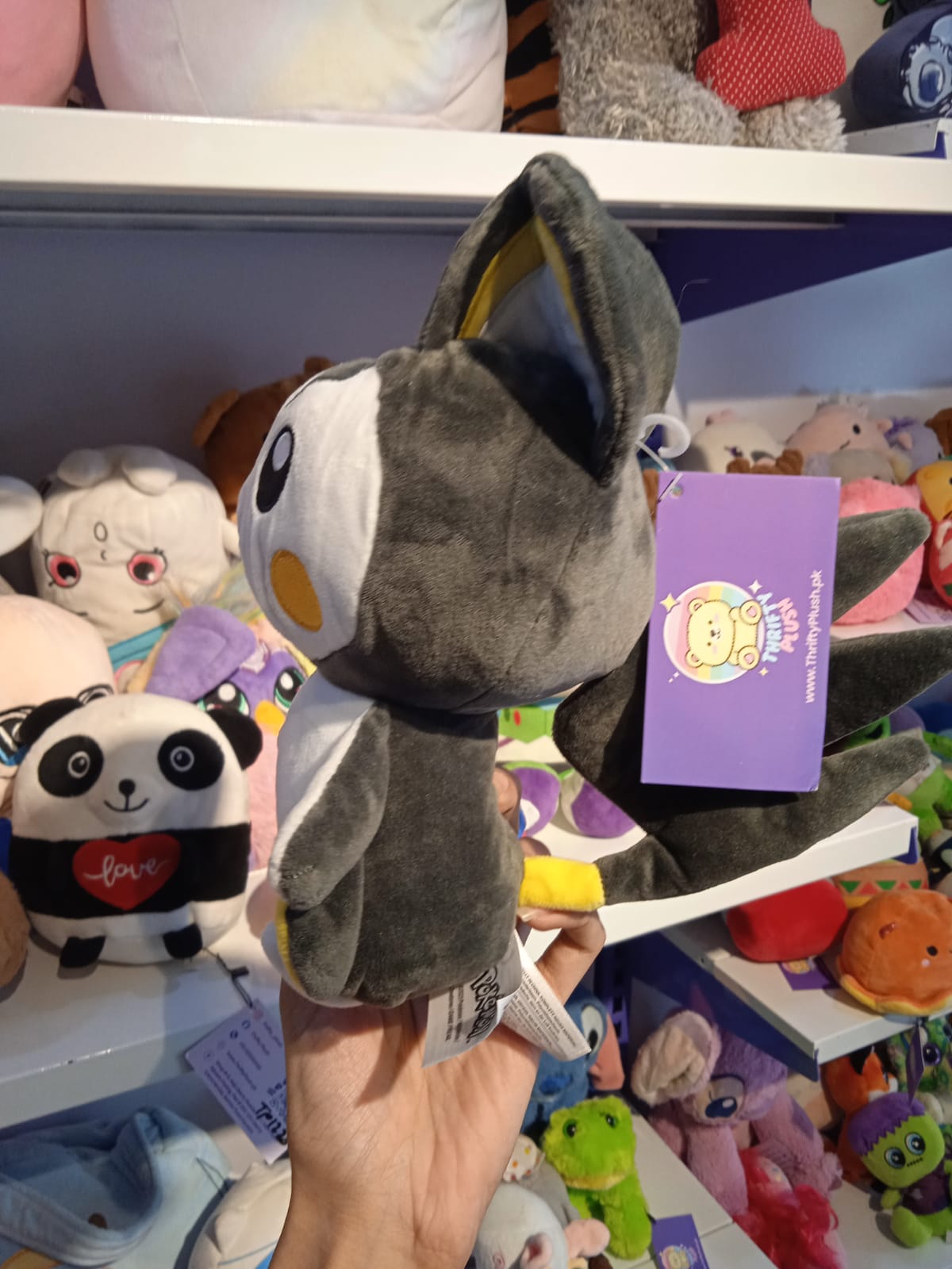 Emolga Sitting Cuties Plush Toy
