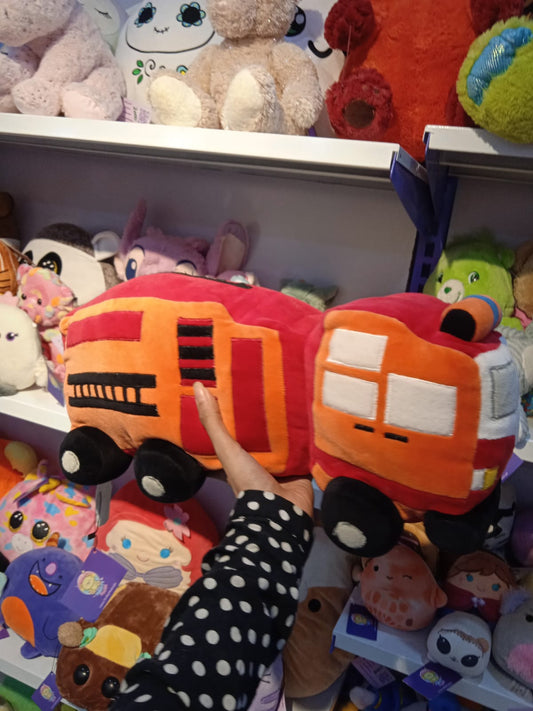 Fire Truck Pillow Plush Toy