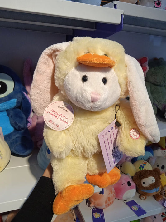 Cuddle Me Close" Easter Bunny &amp; Duck Plush Toy
