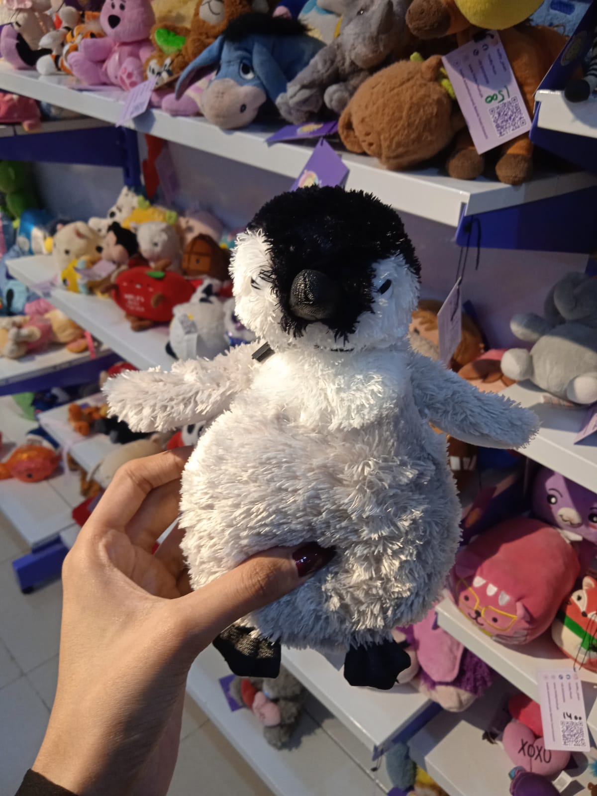 penguin plush toy