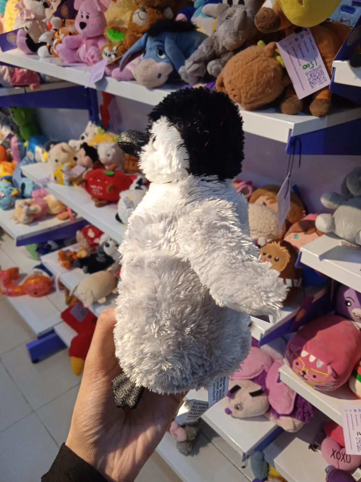 penguin plush toy