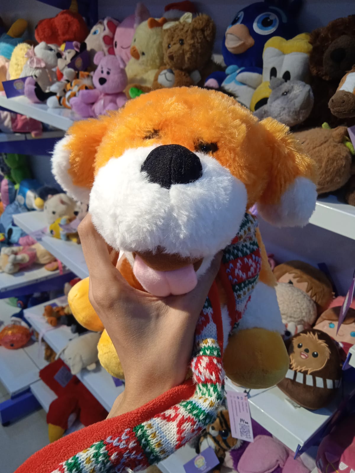 Rainbow the Dog Plush Toy