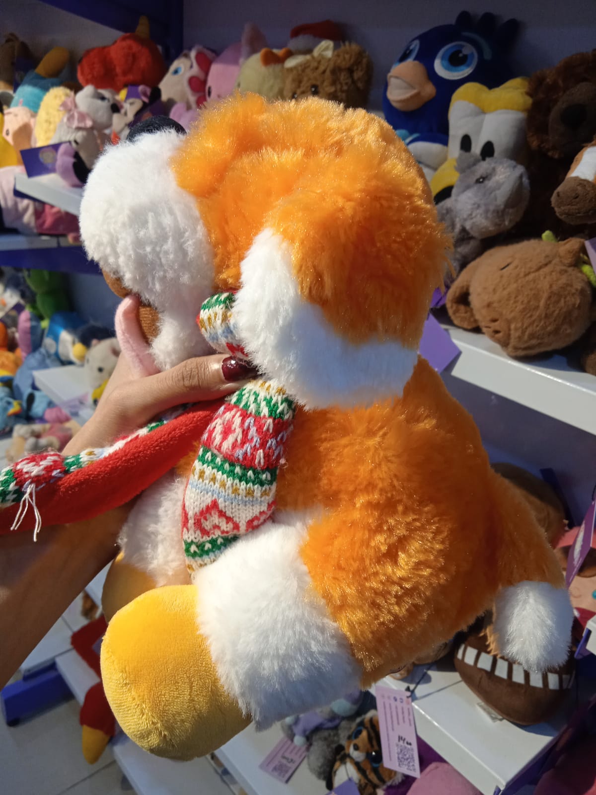 Rainbow the Dog Plush Toy