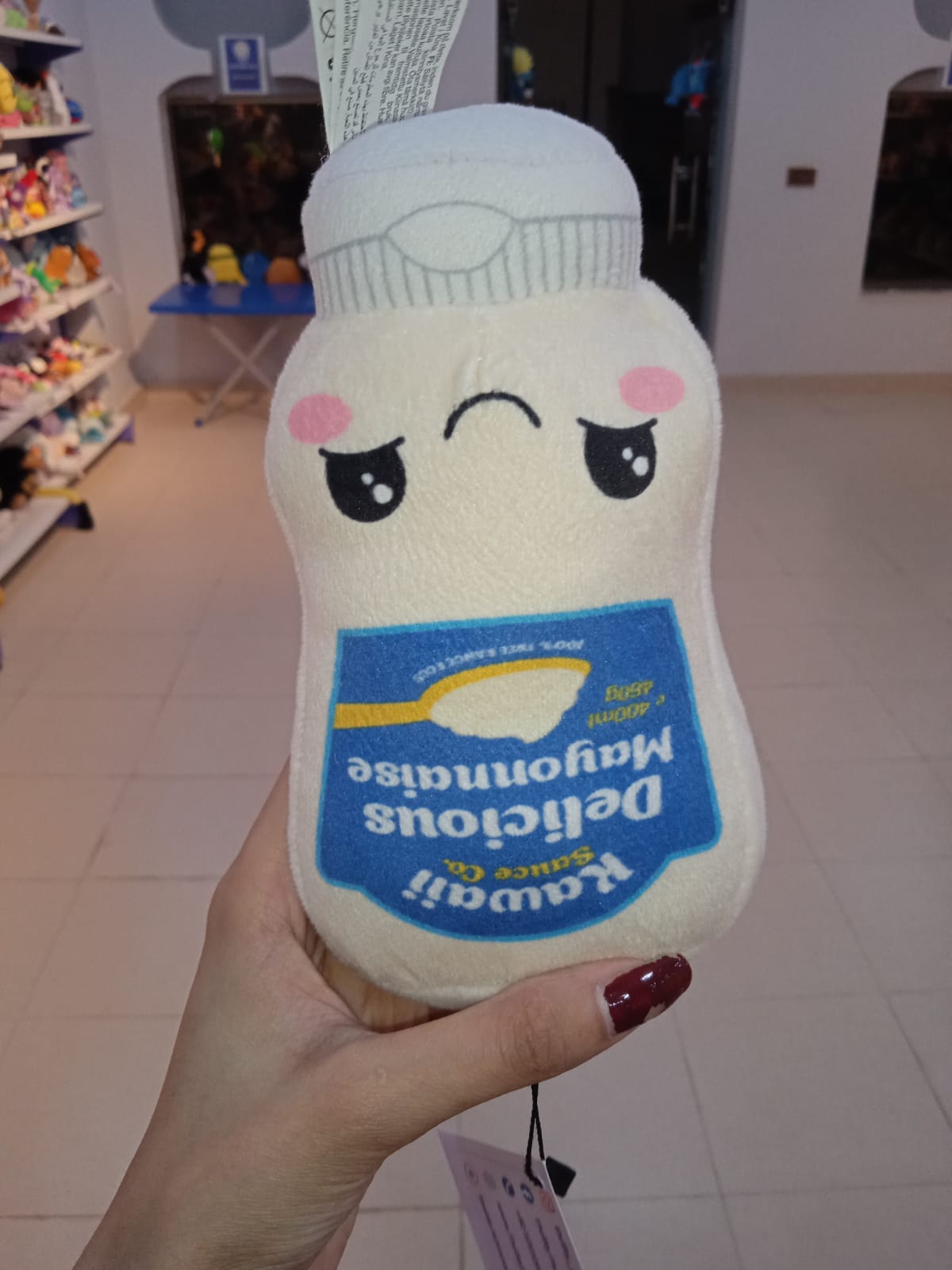 Kawaii Foodiez Sauce Co. Delicious Mayonnaise Plush