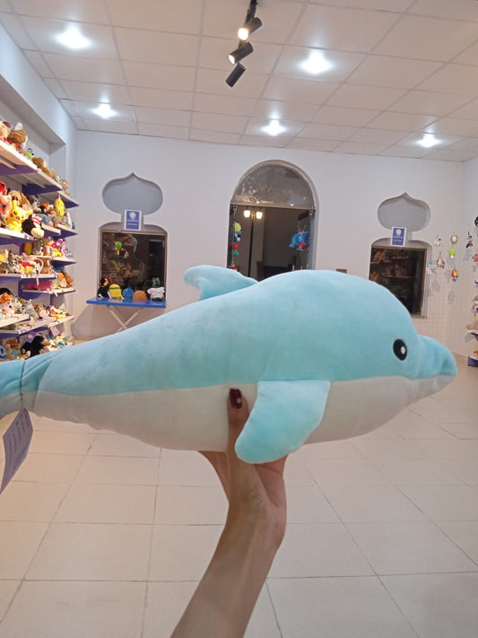 Kawaii Stuffed Dolphin Plush Pillow
