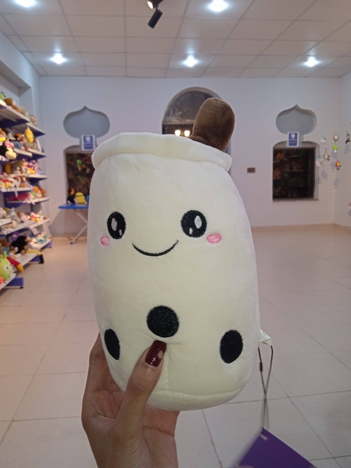 Bubble Tea / Boba Plush Pillow