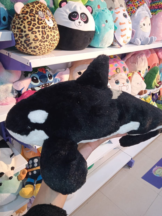 Aquatic Weighted Orca Whale Plush Toy