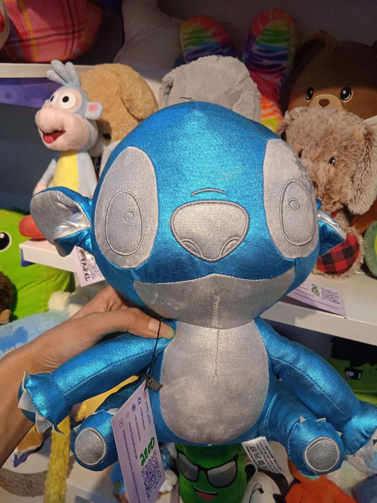 Disney 100 Years of Wonder Special Edition Platinum Stitch Plush Toy
