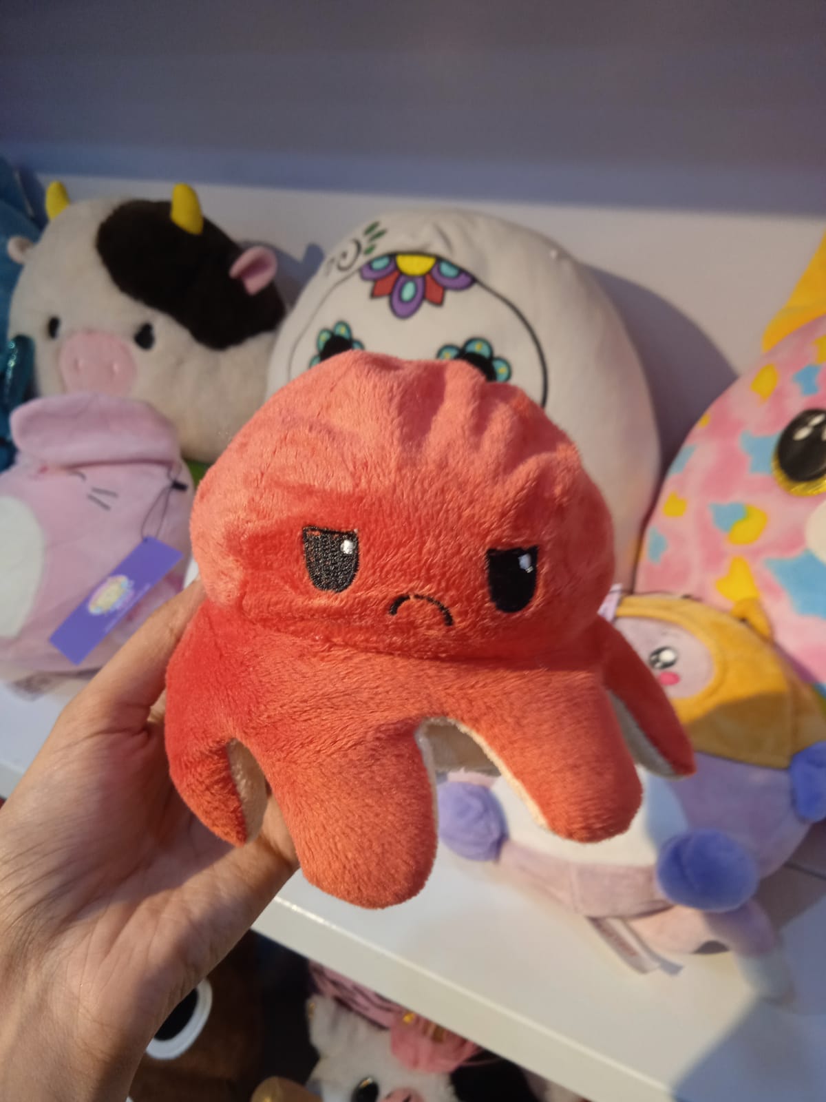 Reversible Octopus Plushie
