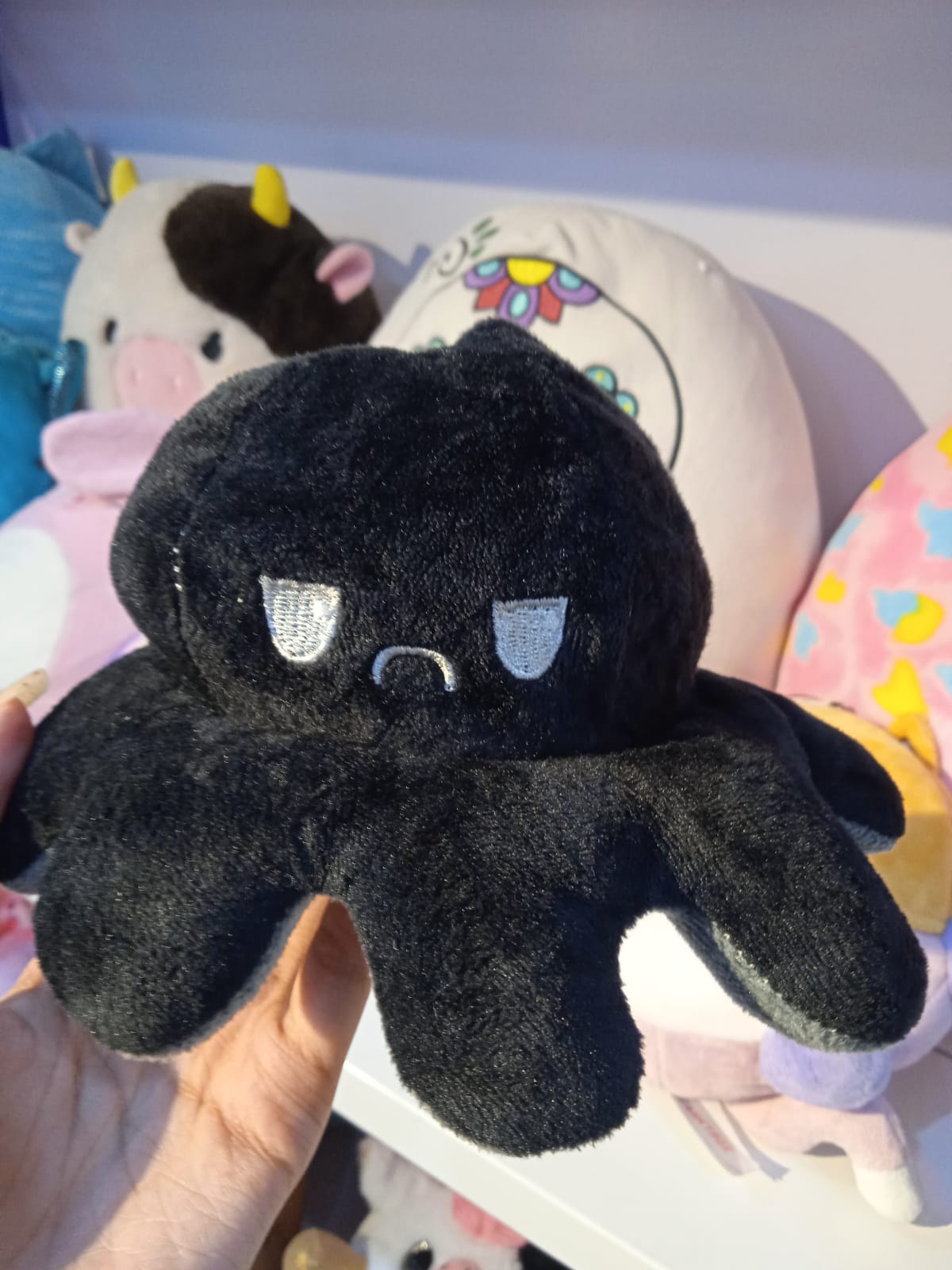 TeeTurtle Reversible Octopus Plush Toy