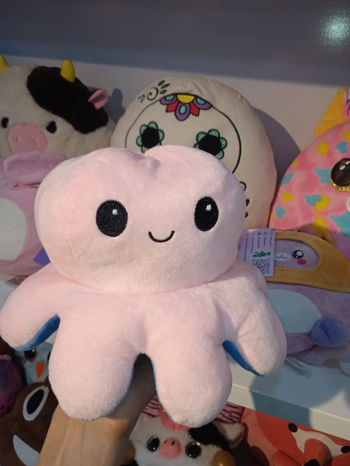 TeeTurtle Reversible Octopus Plushie