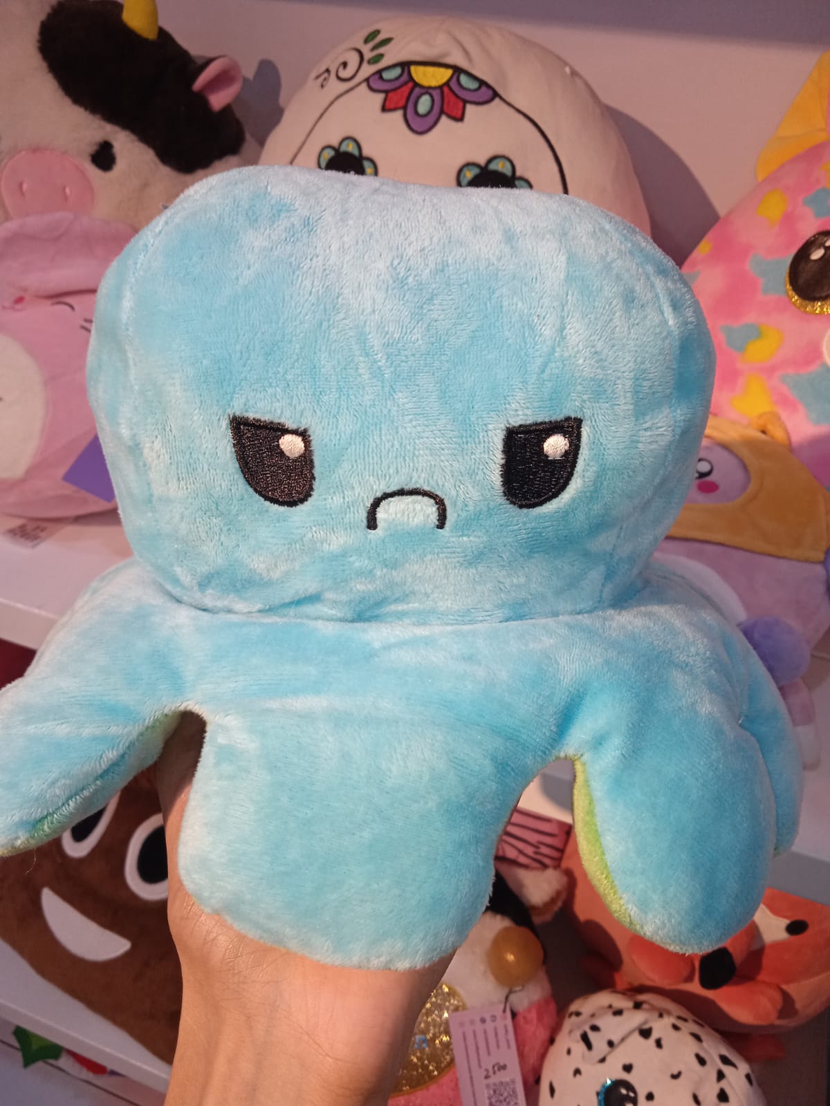 TeeTurtle Reversible Octopus Plush Toy