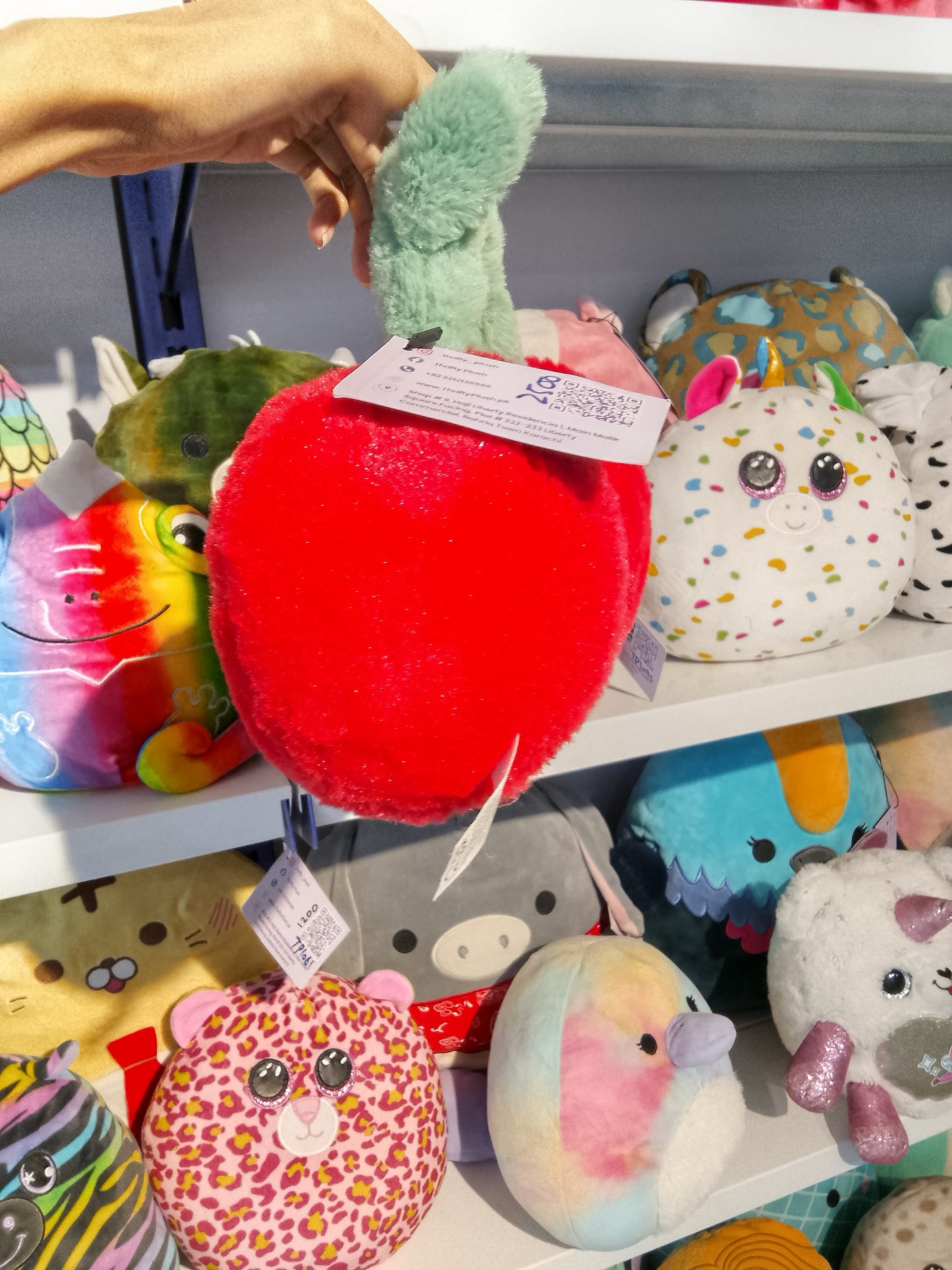 Squishable Cherry Plush Toy.