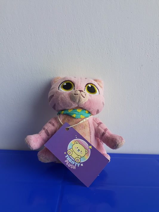 Disney Jr. Doc McStuffins Whispers Pink Kitty Cat" Plushie