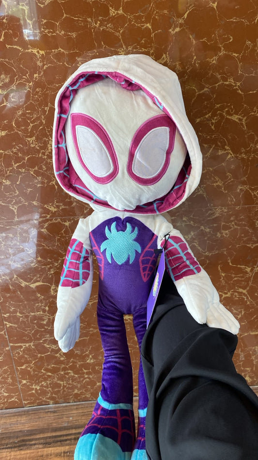 Marvel Spidey Ghost-Spider Glow-In-The-Dark Plush Toy