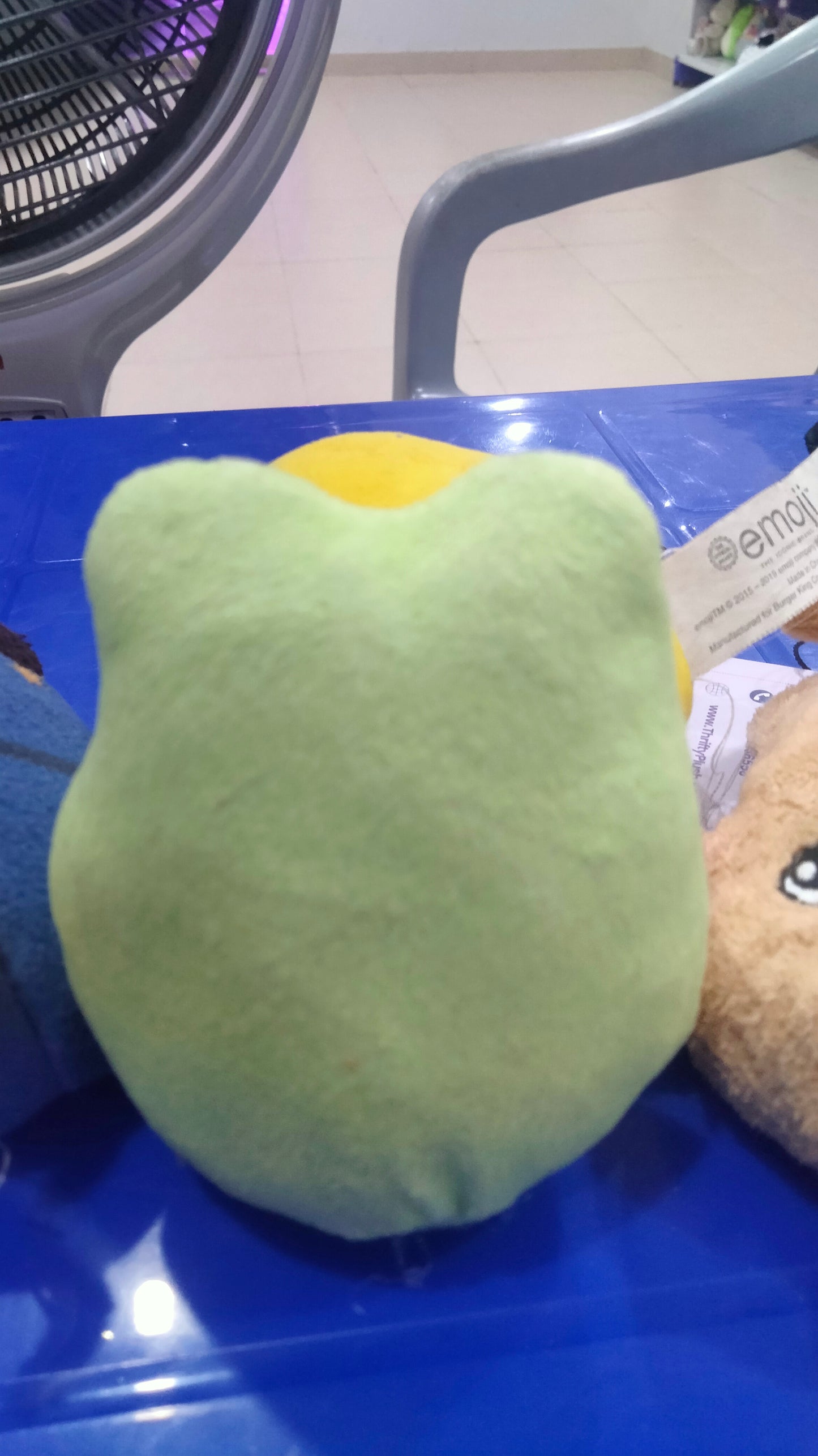 Happy meal frog plushi