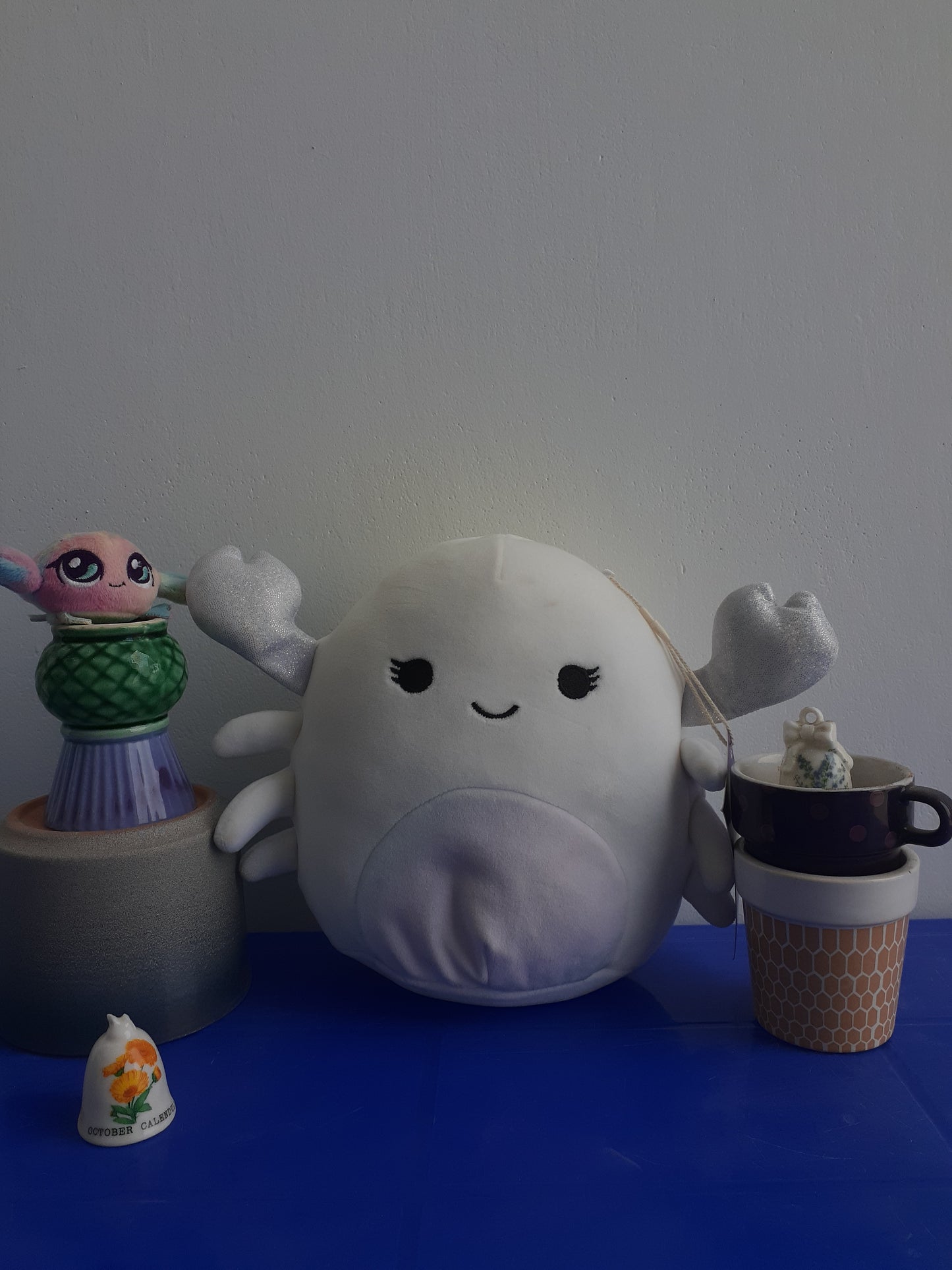 Squishmallow, Specifically Magela the White Crab Plushie