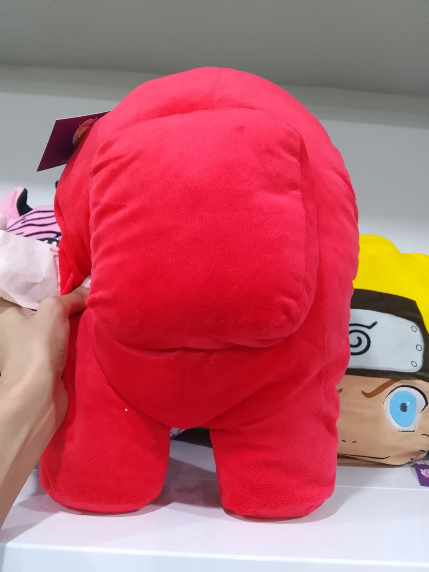 Red Crewmate Plush Pillow Buddy