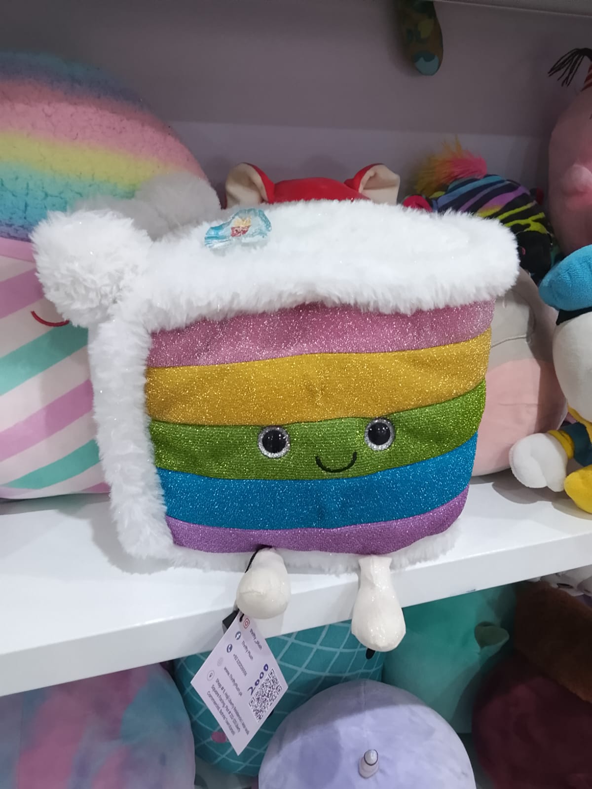 CUTE CAKE CUT PLUSHI