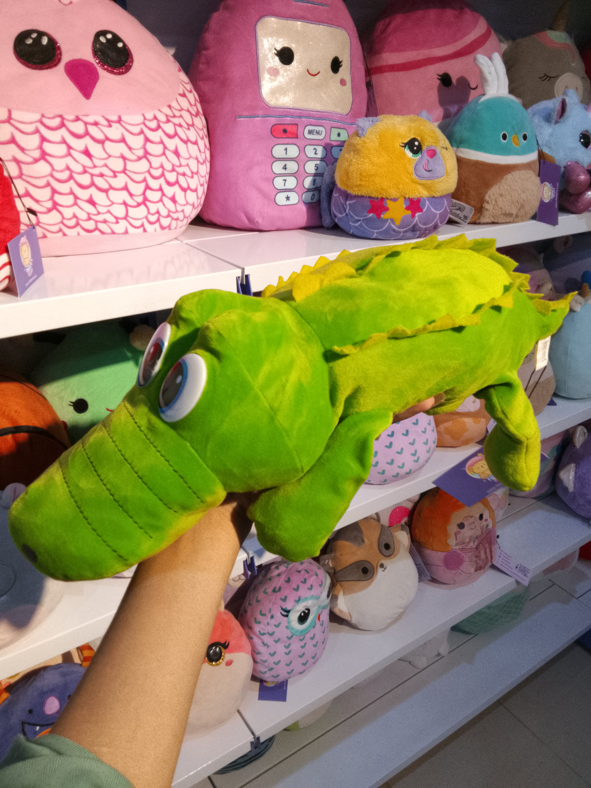 Disney Store Baby Tick Tock Crocodile Plush Toy